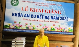 An cư kết hạ năm 2022 tại chốn tổ bổ đà thôn thượng lát xã tiên Sơn huyện việt yên tỉnh Bắc Giang