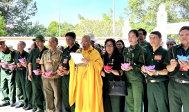 Chủ trì khoá lễ cầu siêu trên 4000 liệt sĩ là cựu thanh niên xung phong hi sinh tại ngã ba đồng Lộc