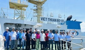 Làm lễ hạ thủy con tàu lớn thứ 2 của nước Việt Nam 21/5/2022